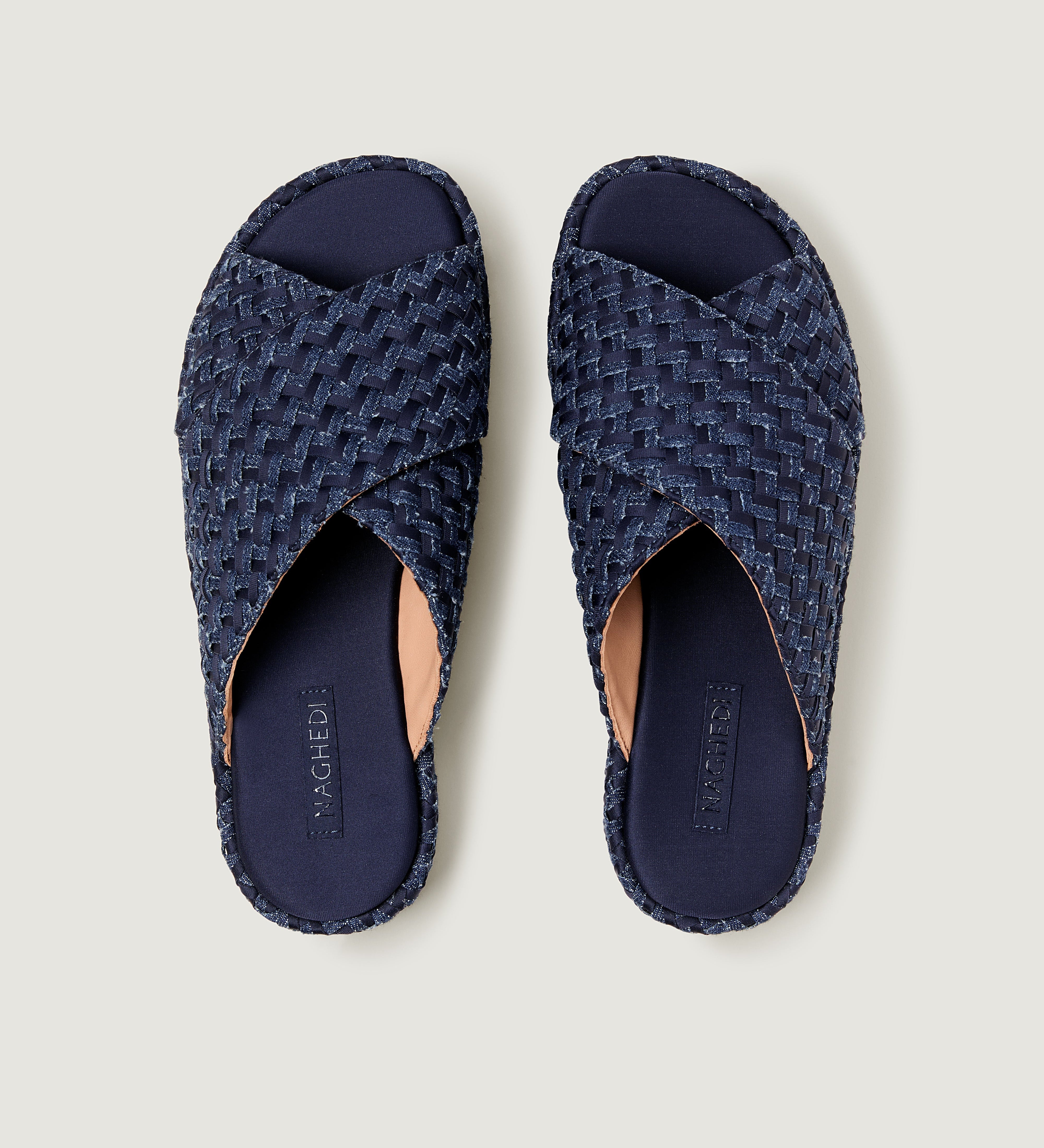 Cartolina - Laguna Platform Double Weave Denim | Indigo