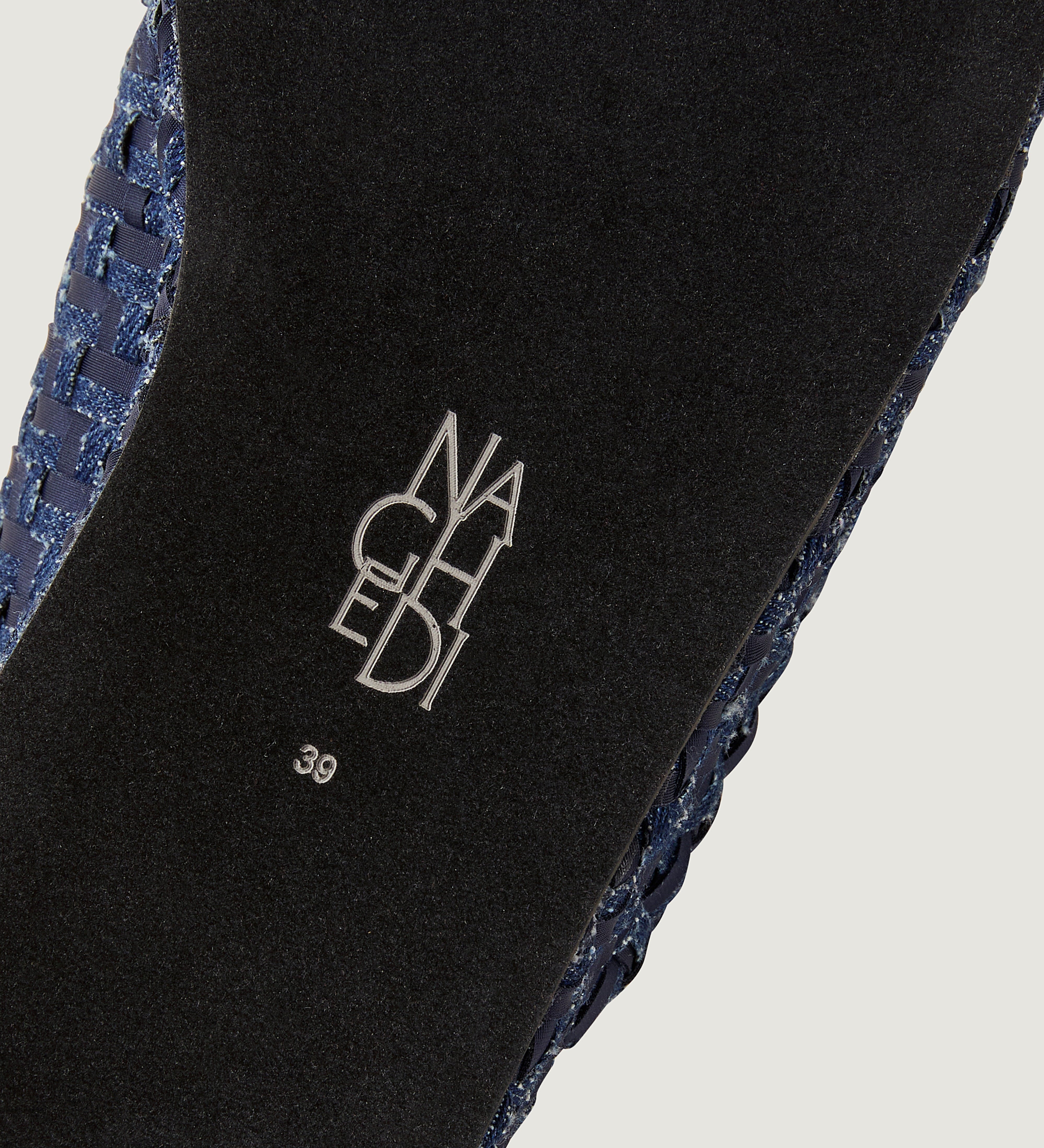 Cartolina - Laguna Platform Double Weave Denim | Indigo