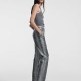 Aflalo - Lazare Trouser in Python Embossed Leather