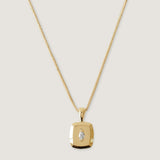 Kinn - Le Chat Marquise Cushion Necklace Diamond
