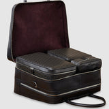 Métier - Le Grand Voyage Three to Five Night Bag Natural Calfskin Matte Black