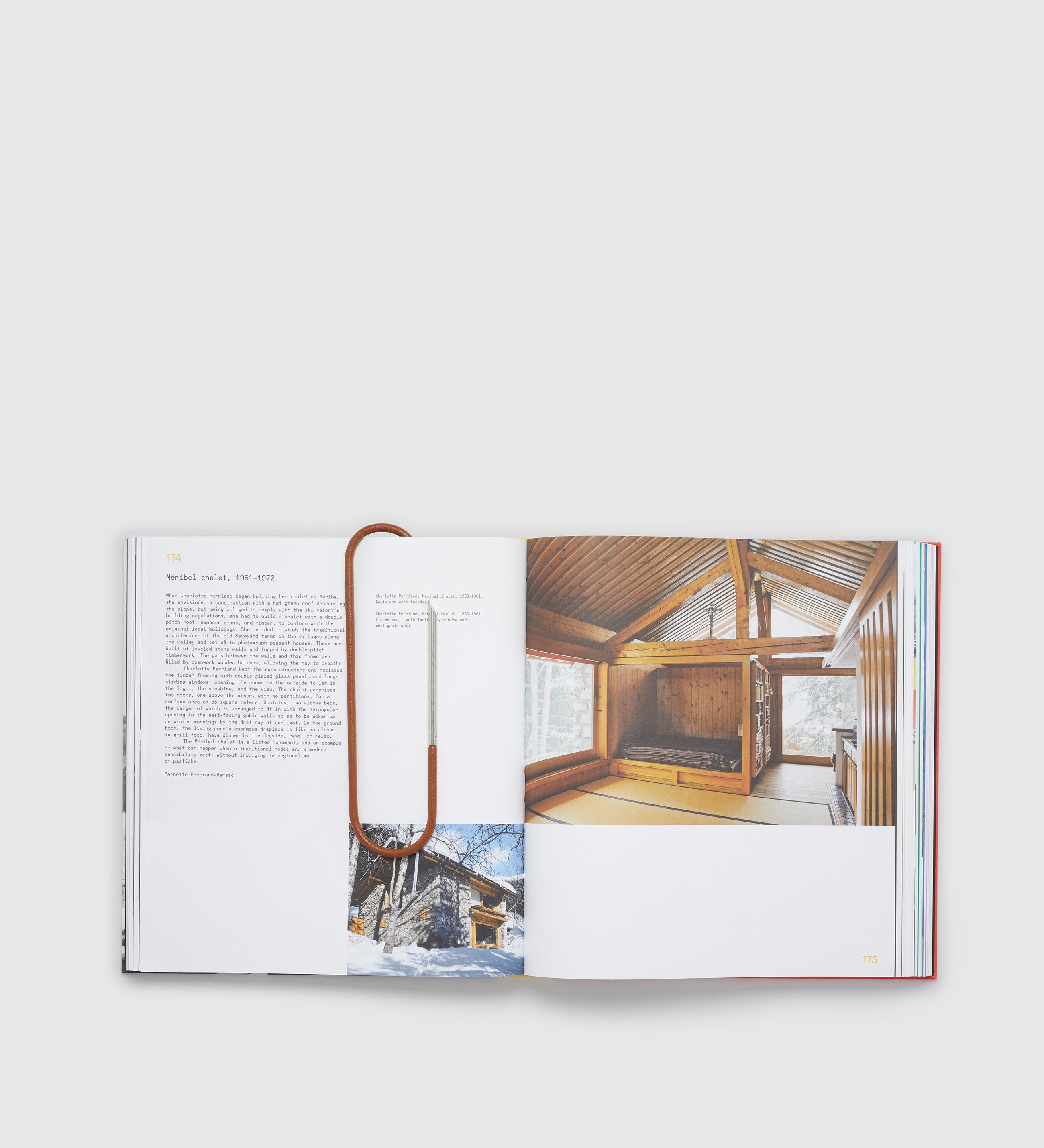 Metier - Coffee Table Bookmark Silverstone and Buffalo Cognac