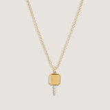 Kinn - Legacy Key Pendant Diamond Necklace