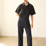 Jamie Haller - The Waist Tape Trouser in Dark Navy