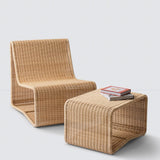 The Citizenry - Liang Wicker Lounge Chair