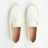Jamie Haller - The Penny Loafer in White