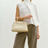 Métier - Pendulum 30 Buttery Nappa Crème with Gold Hardware