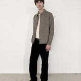 FRAME - Long Sleeve Shirt Sweater -- Dark Taupe