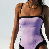 L'AGENCE - Tory Bandeau One - Piece Swimsuit