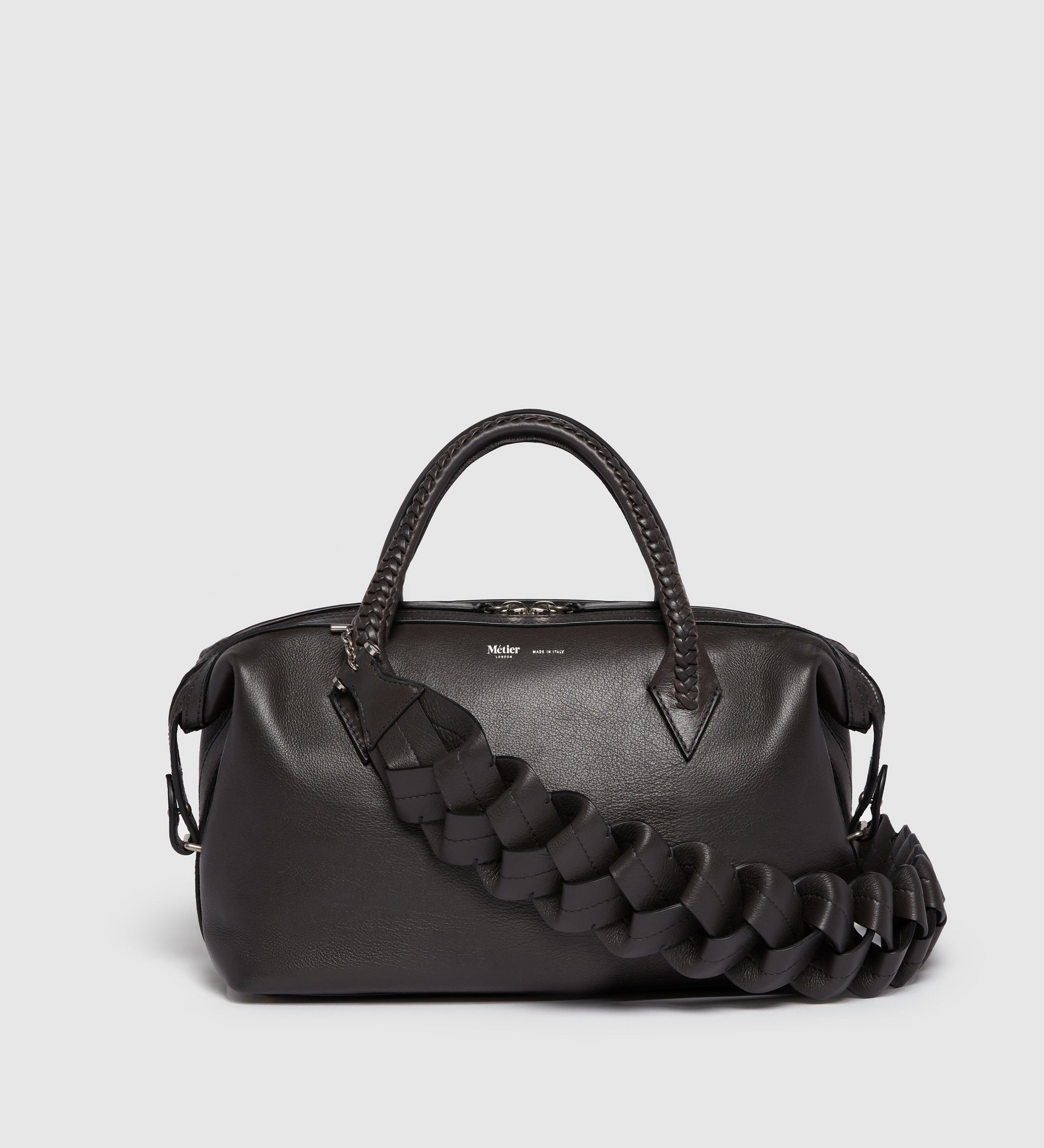 Metier - Loose Braided Strap Elvis Anthracite