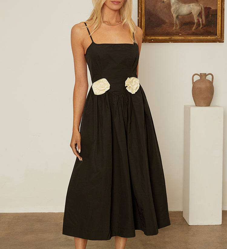 Ciao Lucia - Neroni Dress Black Rosette