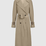 Aflalo - Luna Trench in Cotton Nylon