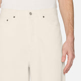 FRAME - Baggy Jean -- Off White Grind