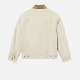 FRAME - Canvas Utility Jacket -- Beach Sand