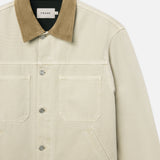 FRAME - Canvas Utility Jacket -- Beach Sand