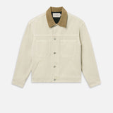 FRAME - Canvas Utility Jacket -- Beach Sand