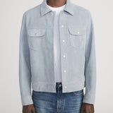 FRAME - Suede Trucker Jacket