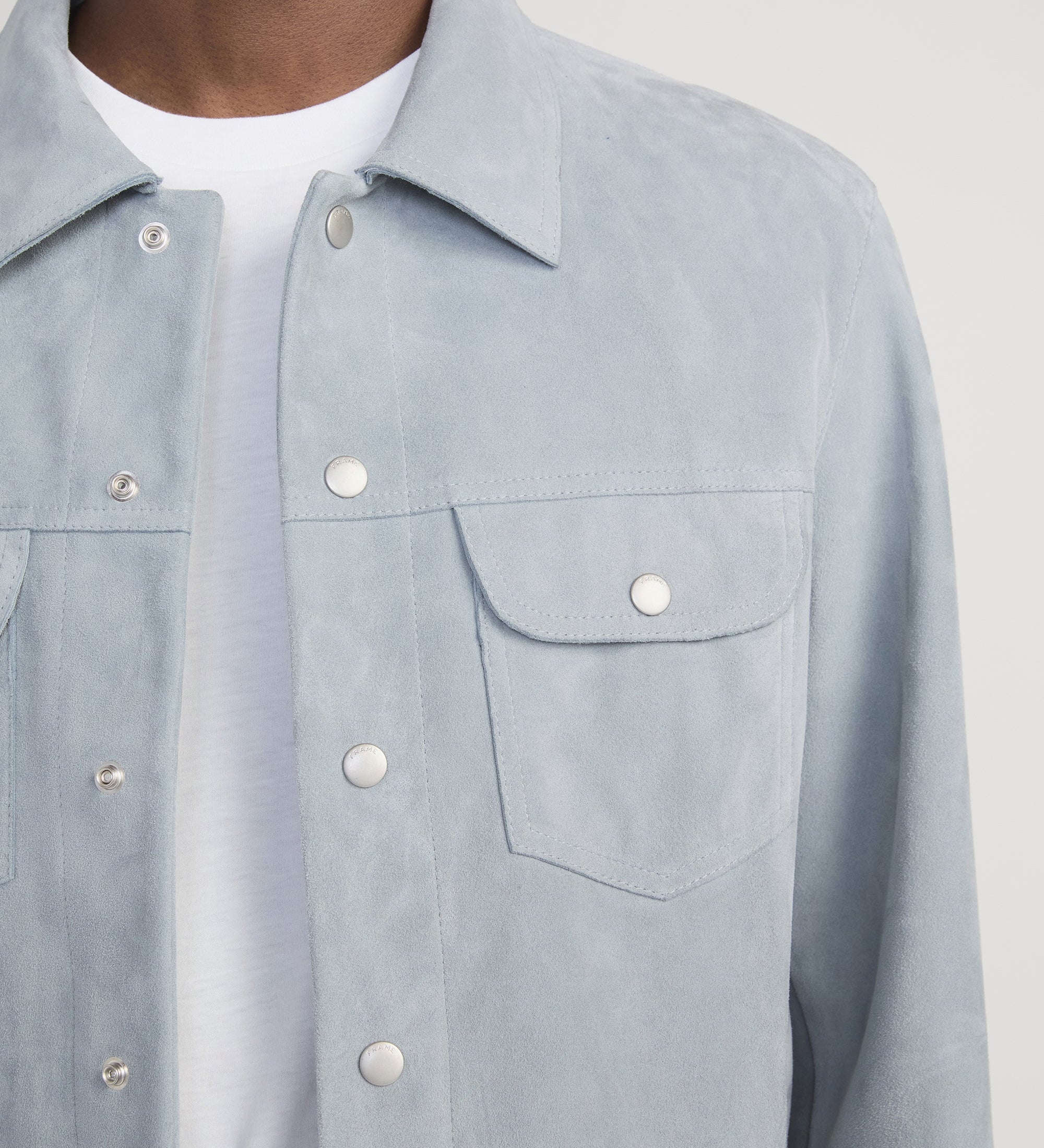 FRAME - Suede Trucker Jacket