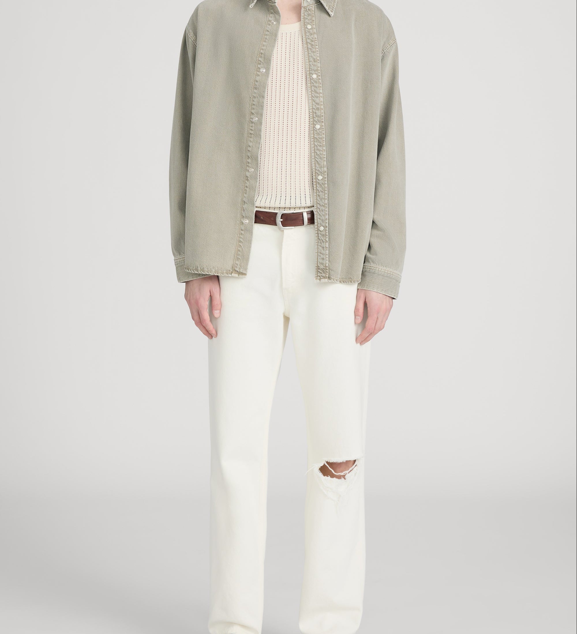 FRAME - Relaxed Denim Overshirt