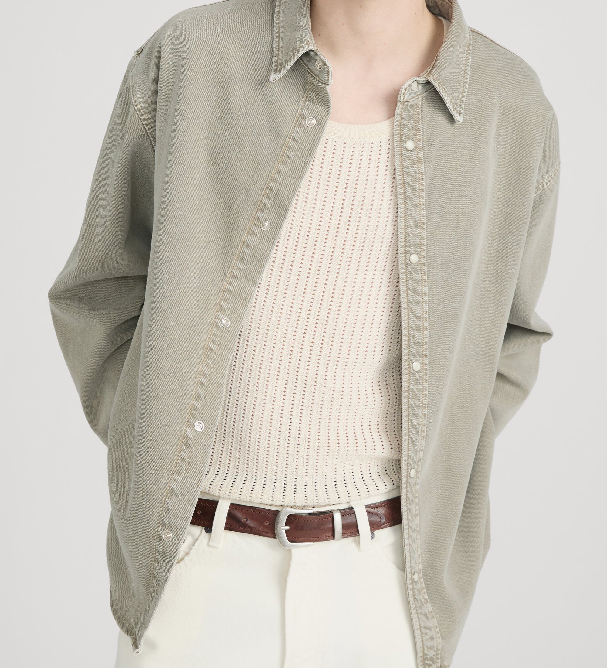 FRAME - Relaxed Denim Overshirt