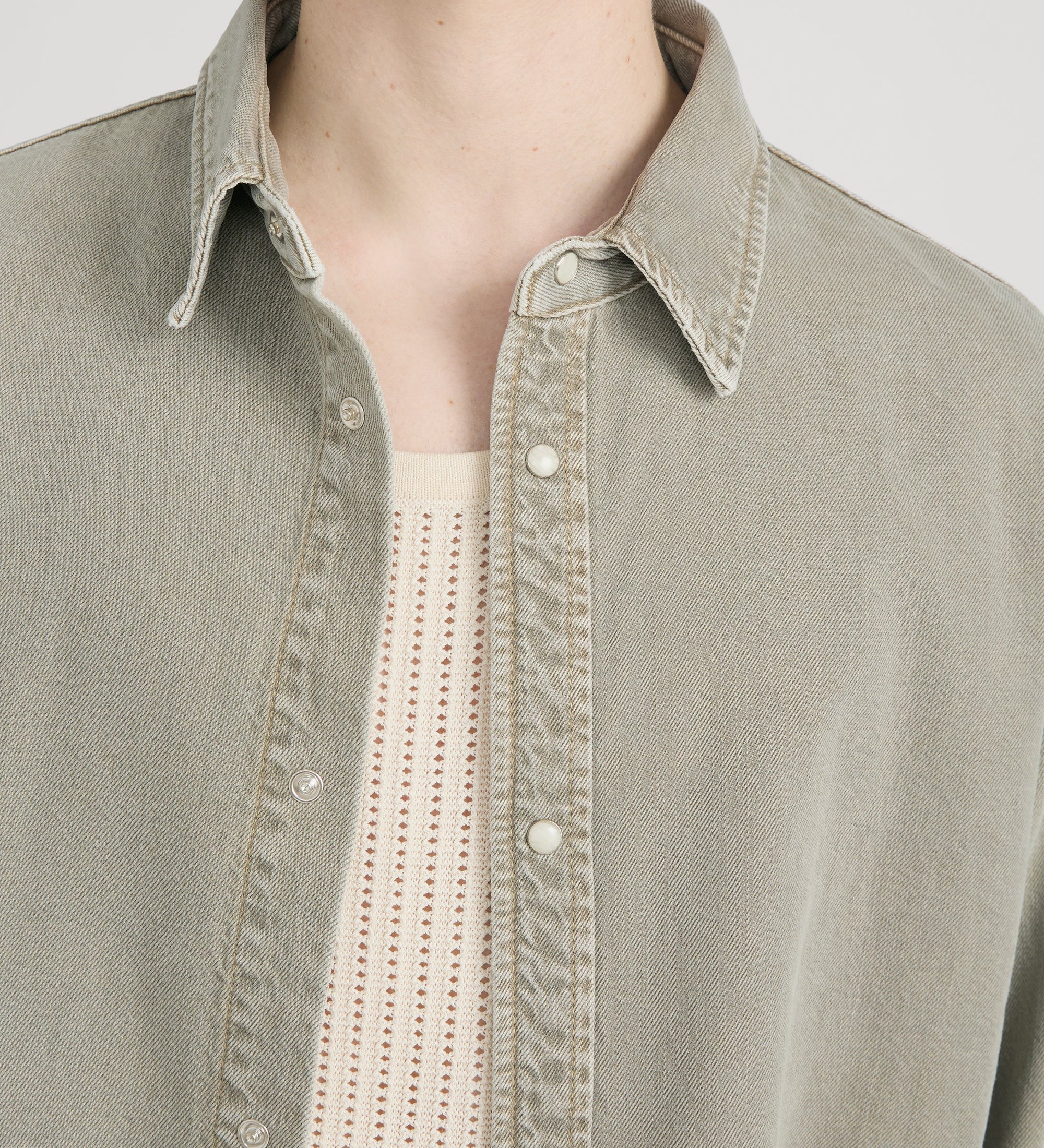 FRAME - Relaxed Denim Overshirt