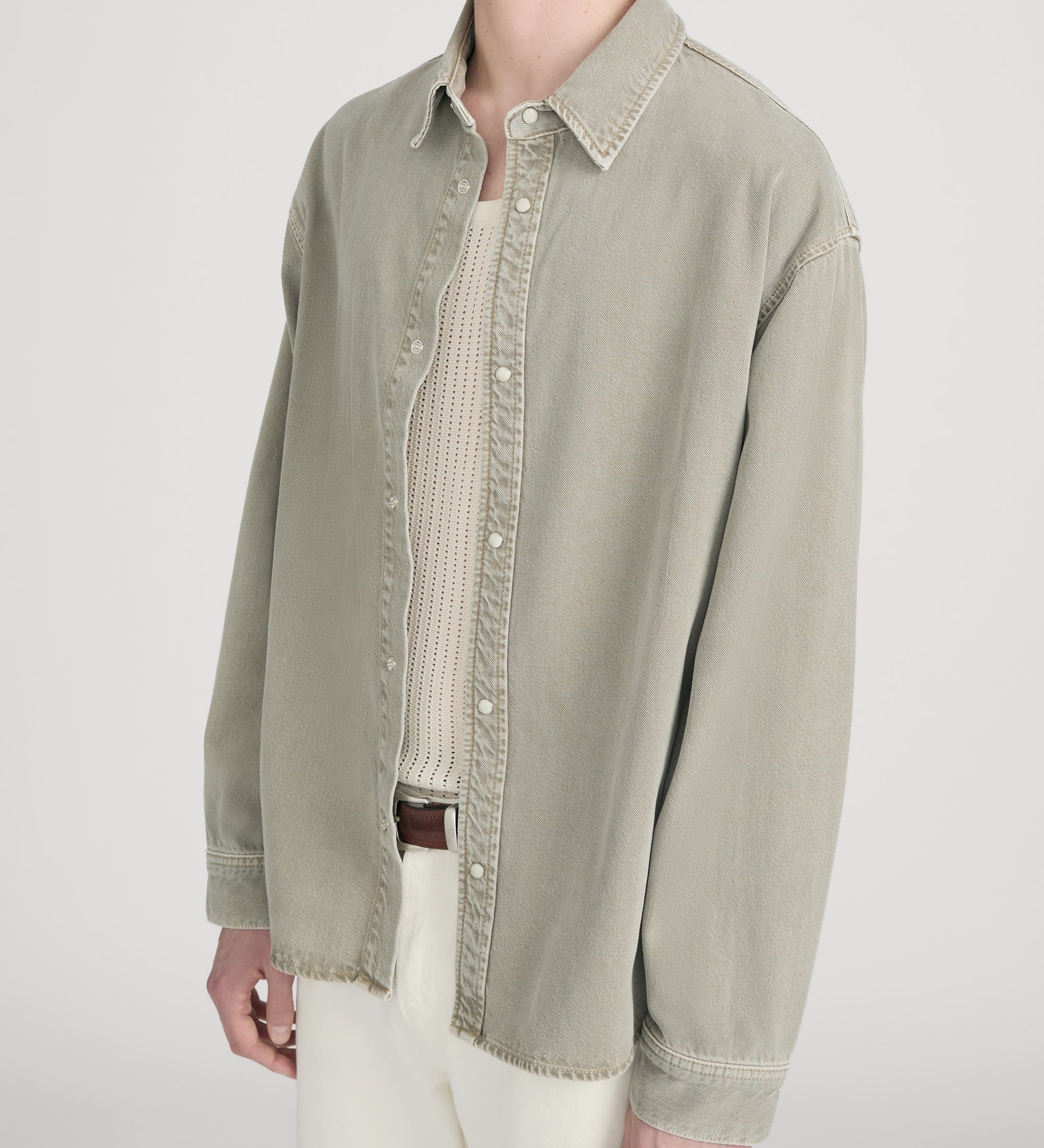 FRAME - Relaxed Denim Overshirt