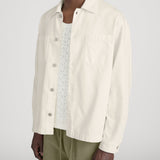 FRAME - Linen Blend Shirt Jacket