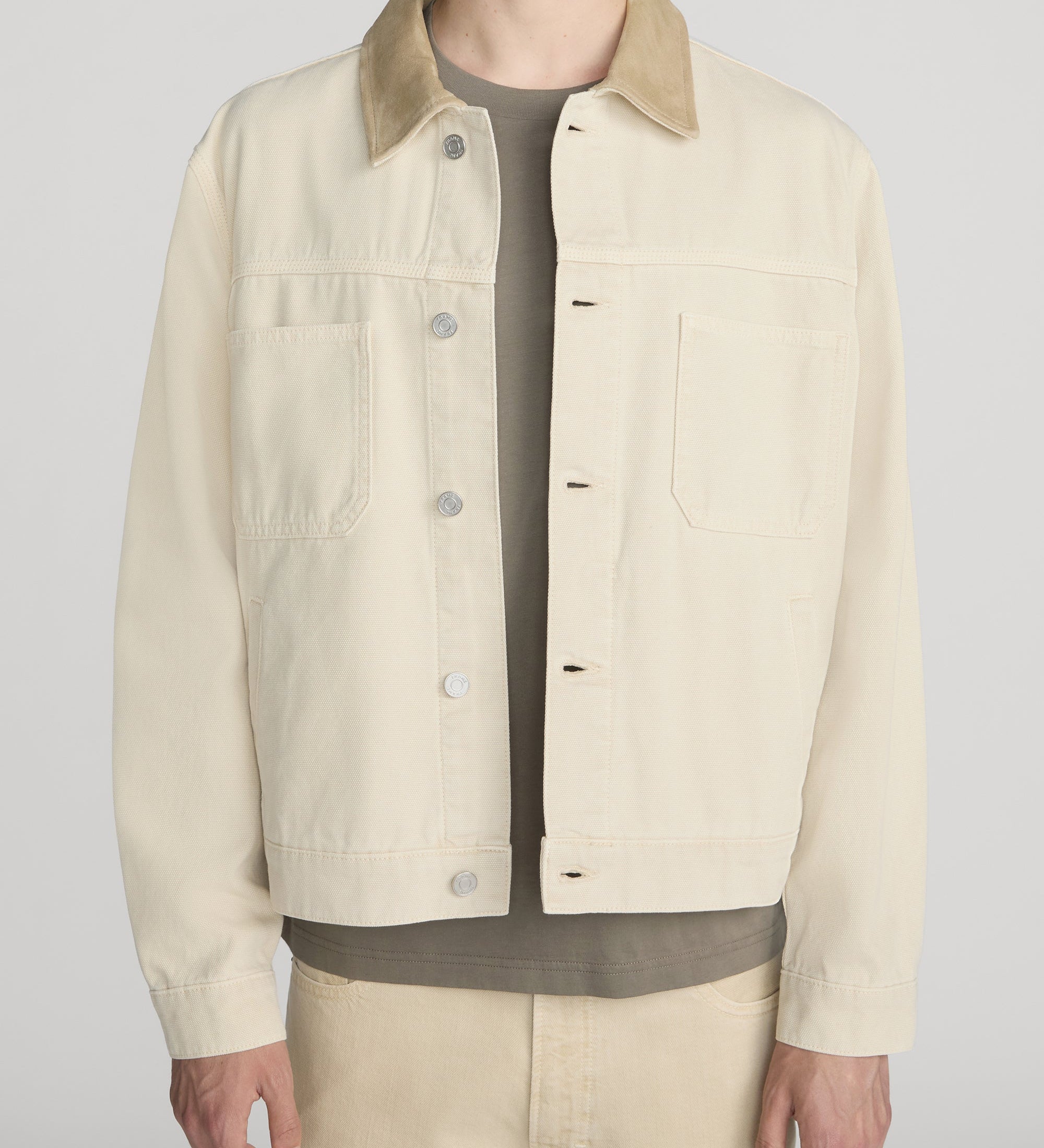 FRAME - Canvas Utility Jacket