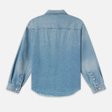 FRAME - Relaxed Denim Shirt -- Voltage