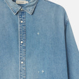 FRAME - Relaxed Denim Shirt -- Voltage