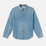 FRAME - Relaxed Denim Shirt -- Voltage