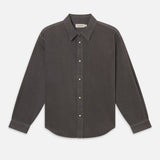 FRAME - Classic Cotton Shirt -- Dark Grey