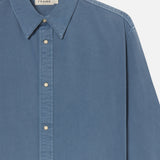 FRAME - Classic Cotton Shirt -- Slate Blue