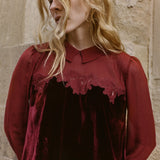 DÔEN - MADELYNNE DRESS -- VINO ROSSO