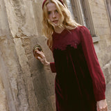 DÔEN - MADELYNNE DRESS -- VINO ROSSO