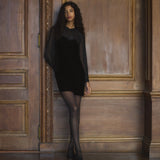 DÔEN - MADELYNNE DRESS -- BLACK