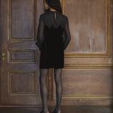 DÔEN - MADELYNNE DRESS -- BLACK
