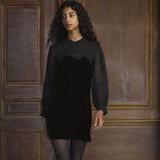 DÔEN - MADELYNNE DRESS -- BLACK