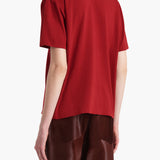 Khaite - Mae T - Shirt in Crimson