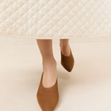 Loeffler Randall - Maeve Cacao Suede Low Pump