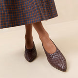 Loeffler Randall - Maeve Espresso Woven Pump