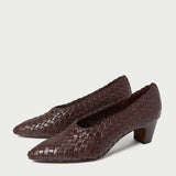 Loeffler Randall - Maeve Espresso Woven Pump