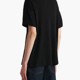 Khaite - Maeve T-Shirt in Black Cashmere Jersey