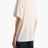 Khaite - Maeve T-Shirt in Cream Cashmere Jersey