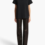 Khaite - Maeve T-Shirt in Washed Black