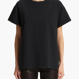 Khaite - Maeve T - Shirt in Washed Black