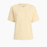 Khaite - Mae T-Shirt in Custard