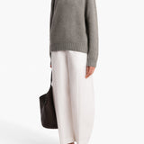 Khaite - Mae Sweater in Warm Grey