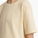 Khaite - Mae T-Shirt in Custard