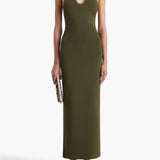Khaite - Mahi Dress in Olive